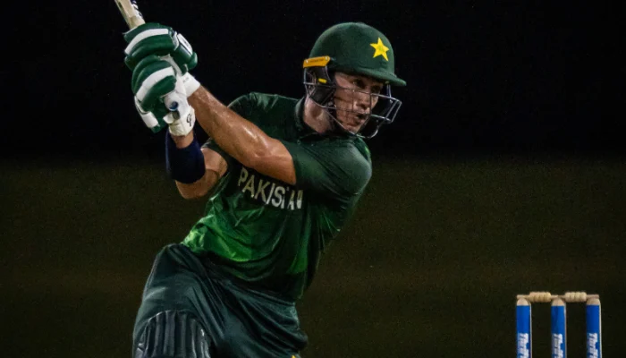 Maaz Sadaqat’s blazing ton powers Shaheens to 202-6 vs Strikers